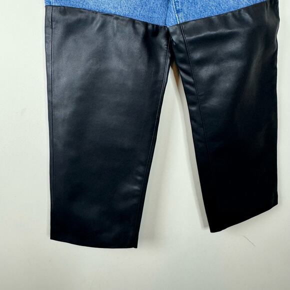 Blank NYC Blue Lights Ribcage Straight Leg The Baxter Jeans NWT Size 26 - Picture 4 of 9